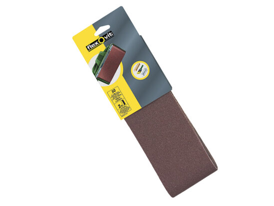 Cloth Sanding Belt 610 x 100mm Medium 80G (Pack 2)