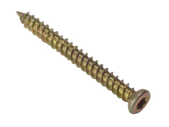 Concrete Frame Screw ZYP 7.5 x 122mm Box 100