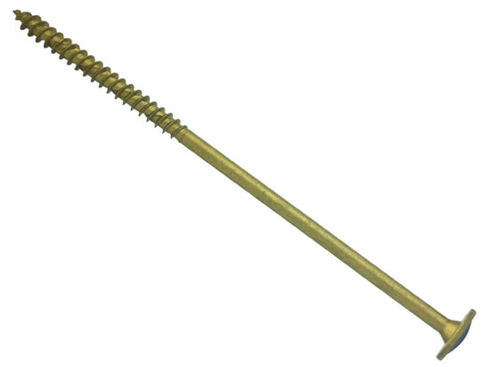 Wafer Head TORX® Compatible Construction T40 Screws Tan 8x160mm Tub 30