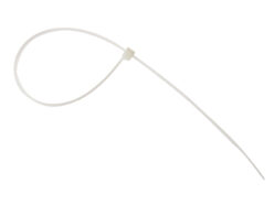 Cable Tie Natural/Clear 7.6 x 380mm (Bag 100)