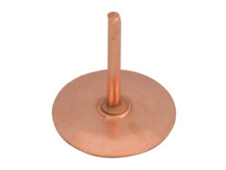 Copper Disc Rivets 20 x 20 x 1.5mm (Bag 100)