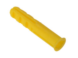 Plastic Wall Plug Yellow No.4-6 Box 1000