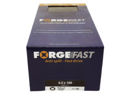 ForgeFast Pozi Compatible Elite Performance Wood Screw ZY 6.0 x 180mm Box 100