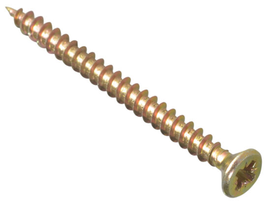 Multi-Purpose Pozi Compatible Screw CSK ST ZYP 4.5 x 50mm Box 200