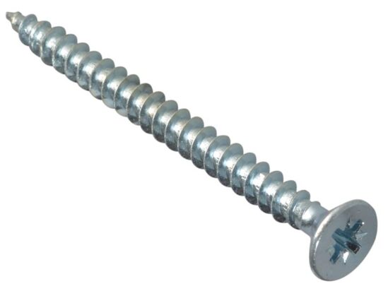 Multi-Purpose Pozi Compatible Screw CSK ST ZP 5 x 60mm Box 100