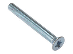 Machine Screw Pozi Compatible CSK ZP M6 x 20mm Bag 25