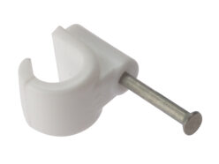 Pipe Clip with Masonry Nail 11mm Box 100