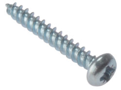 General Purpose Pozi Compatible Screw Round Head TT ZP 1in x 6 Box 200