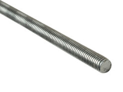 Threaded Rod Stainless Steel M6 x 1m Single