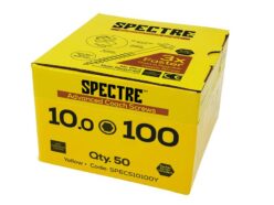 Spectre™ Coach Screw Hexagon Head ZY M10 x 100mm Box 50