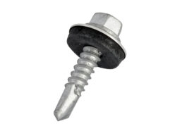 TechFast Hex Head Roofing Screw Self-Drill Light Section 5.5 x 25mm Pack 100