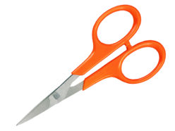 Curved Manicure Scissors with Sharp Tip 100mm (4in)