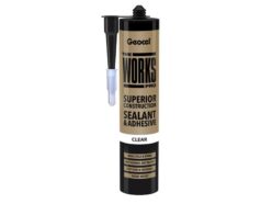 THE WORKS PRO Sealant & Adhesive Clear 290ml