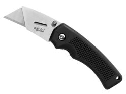 Edge Black Rubber Handle Knife