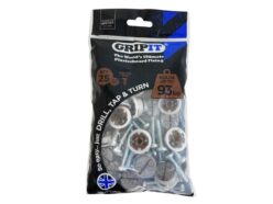 Brown Plasterboard Fixings 20mm (Pack 25)