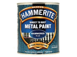 Direct to Rust Hammered Finish Metal Paint Blue 750ml