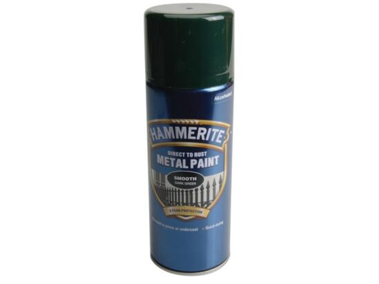 Direct to Rust Smooth Finish Aerosol Dark Green 400ml