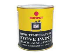 Stove Paint Matt Black 500ml