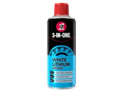 3-IN-ONE White Lithium Spray Grease 400ml