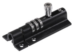 CombiBolt 3 Re-Codable Locking Bolt Black 92mm