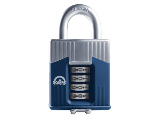 Warrior High-Security Open Shackle Combination Padlock 45mm Boxed