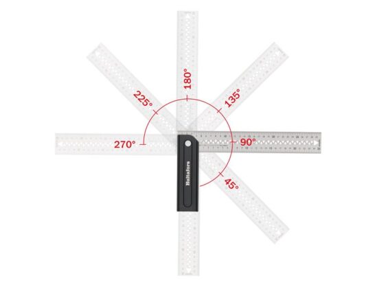 Quattro Adjustable Square 300mm - Image 5