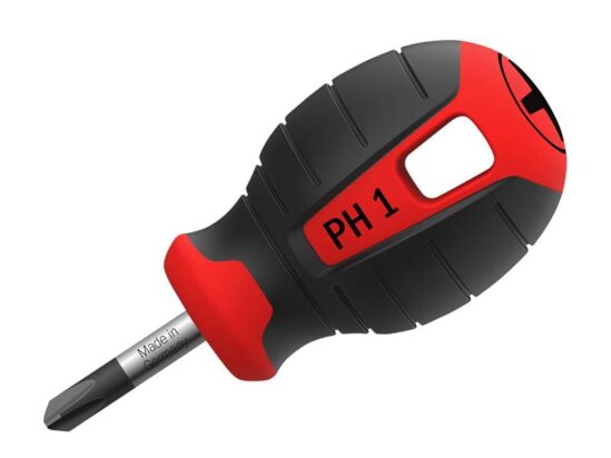 Stubby Phillips Screwdriver PH1 x 25mm