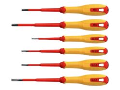 VDE Phillips & Slotted Screwdriver Set, 6 Piece