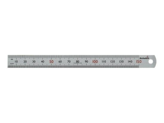 STL 150 Stainless Steel Ruler 150mm