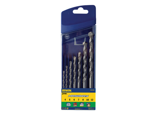 Masonry Drill Bit Set, 7 Piece