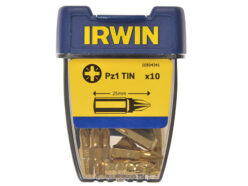 Screwdriver Bits Pozidriv PZ1 25mm Titanium (Pack 10)