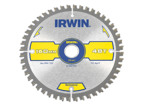 Multi Material Circular Saw Blade 160 x 20mm x 48T TCG