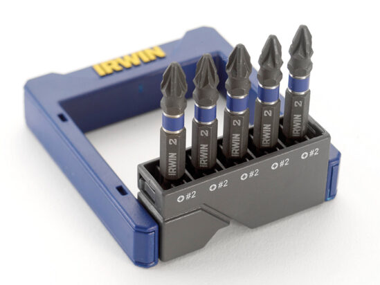 Pozidriv Impact Screwdriver Pocket Bit Set, 5 Piece - Image 3