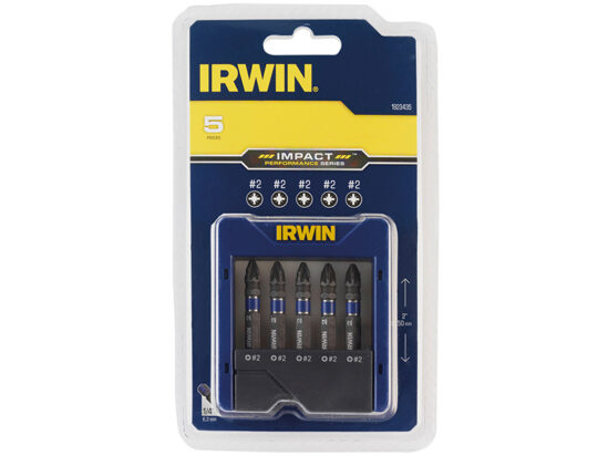 Pozidriv Impact Screwdriver Pocket Bit Set, 5 Piece - Image 4