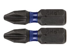 Impact Pro Performance Screwdriver Bits PH2 25mm (Pack 2)