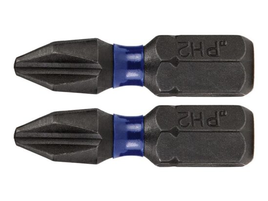 Impact Pro Performance Screwdriver Bits PH2 25mm (Pack 2)