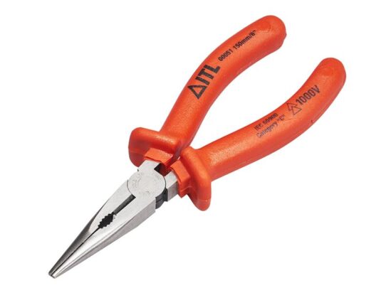 Insulated Snipe Nose Pliers 150mm