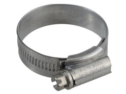 1X Zinc Protected Hose Clip 30 – 40mm (1.1/8 – 1.5/8in)