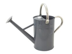 Metal Watering Can Cool Grey 4.5 litre