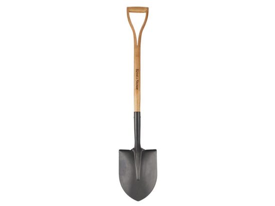 Carbon Steel Round Nosed Shovel, FSC®