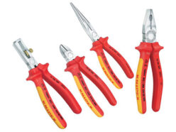 VDE Pliers Set in Case, 4 Piece