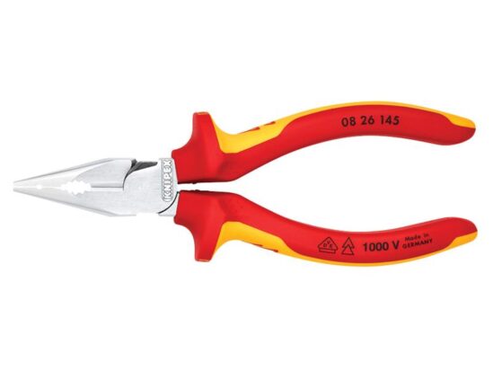 VDE High Leverage Needle Nose Pliers 145mm - Image 2