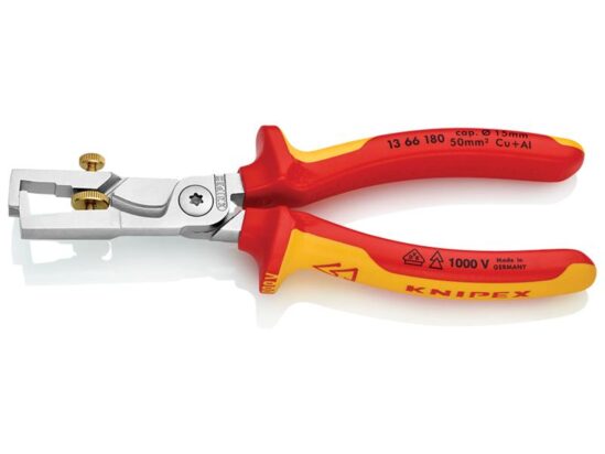 VDE StriX Insulation Stripper with Cable Shears 180mm - Image 4