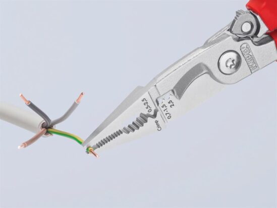 VDE Multifunctional Installation Pliers with Opening Spring 200mm - Image 2