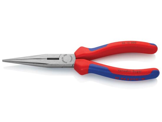 Snipe Nose Side Cutting Pliers (Stork Beak) Multi-Component Grip 200mm (8in) - Image 3