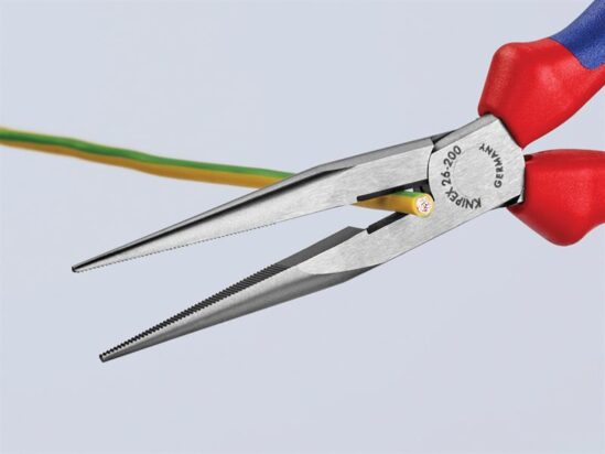 Snipe Nose Side Cutting Pliers (Stork Beak) Multi-Component Grip 200mm (8in) - Image 4