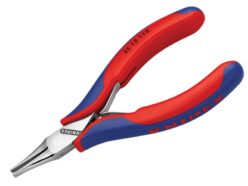 Flat Jaw Electronics Pliers Multi-Component Grip 115mm