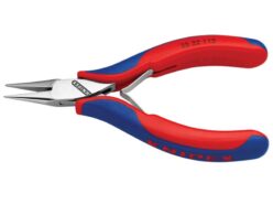 Half Round Electronics Pliers Multi-Component Grip 115mm