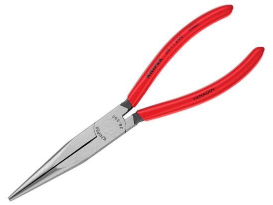 Mechanic's Long Nose Pliers PVC Grip 200mm (8in) - Image 2