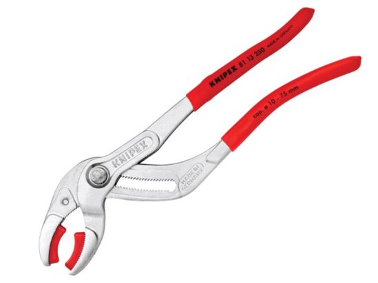 Plastic Pipe Grip Pliers Plastic Jaws Chrome 250mm - 75mm Capacity - Image 2